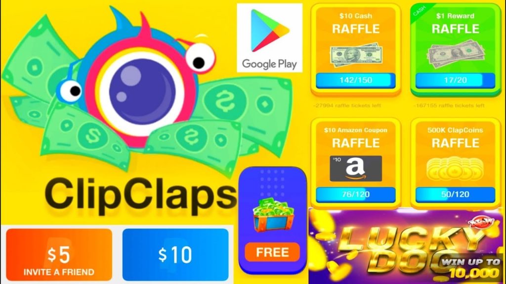como ganhar dinheiro no Clipclaps