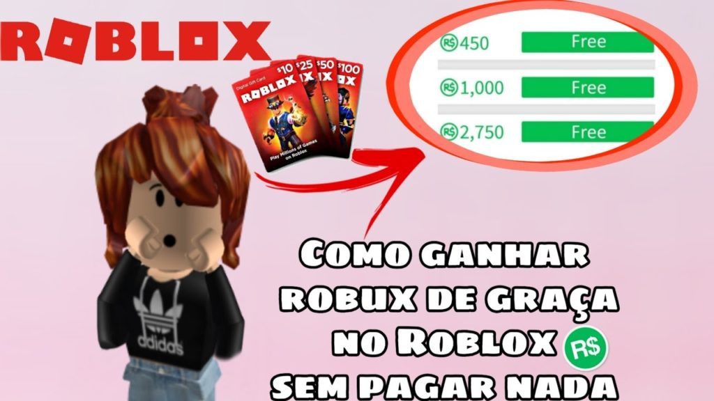 Robux de graça sem gastar nada