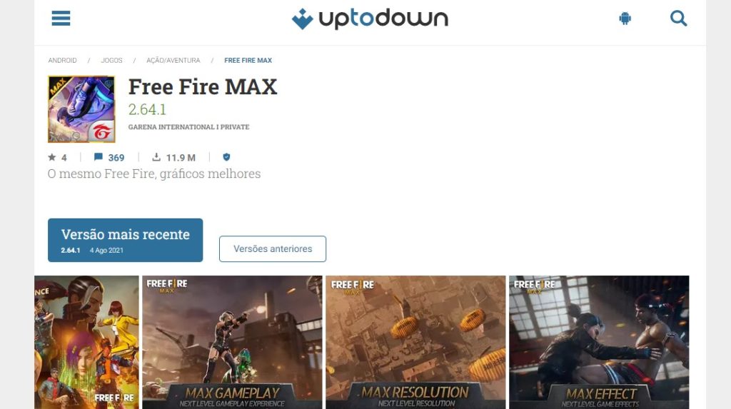 Garena Free Fire MAX APK - Fazer Download para Android